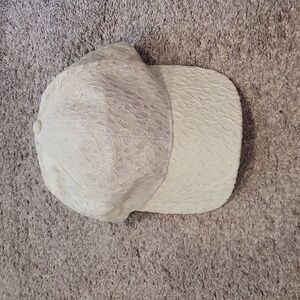 Marcus Adler lace covered baseball style hat